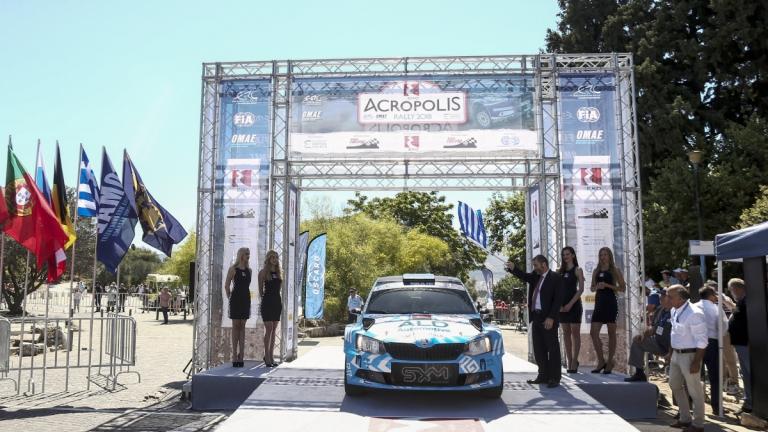 Με μεγάλο χορηγό την ΕΚΟ εκκίνησε το “EKO Rally Acropolis 2018”, στον φυσικό του χώρο - στους πρόποδες της Ακρόπολης