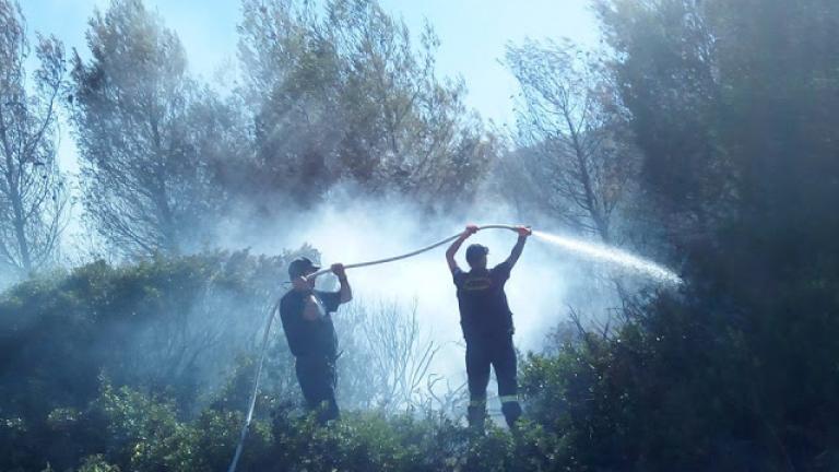 Συνεχίζεται η μάχη με τις φλόγες στον Πίσσωνα-Νέα πυρκαγιά κοντά σε πευκοδάσος στα Πολιτικά 