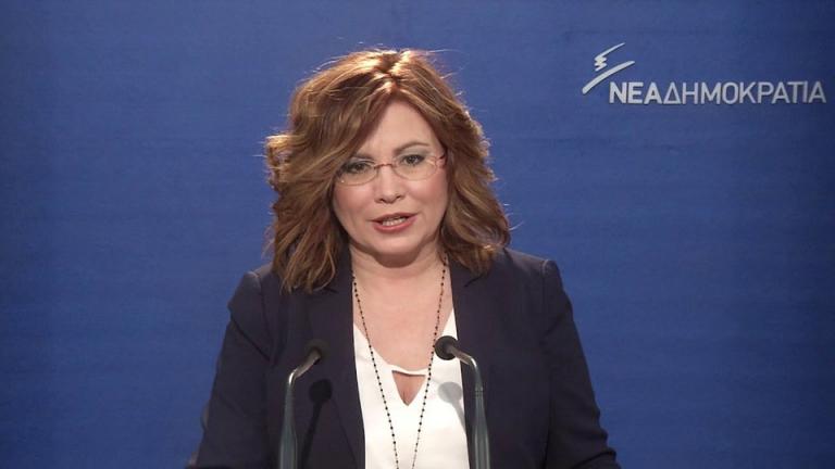 Μ. Σπυράκη: Η ΝΔ δεν θα κυρώσει τη συμφωνία, που υποχρεούται να φέρει στη Βουλή η κυβέρνηση 