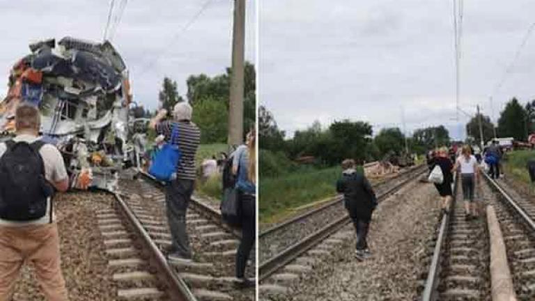 Ένας νεκρός και 27 τραυματίες από σύγκρουση τρένου με φορτηγό στην Πολωνία