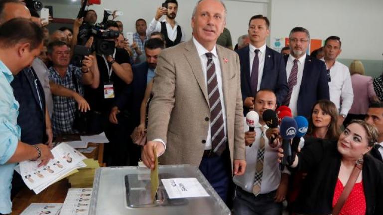 Εκλογές στην Τουρκία: ψήφισε ήταν ο Μουχαρέμ Ιντζέ