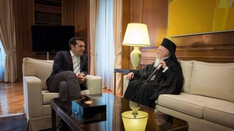 Συνάντηση του πρωθυπουργού με τον Οικουμενικό Πατριάρχη, το μεσημέρι