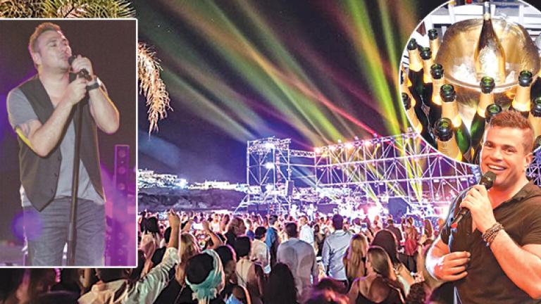 Δύο superstars στη σκηνή του Nammos