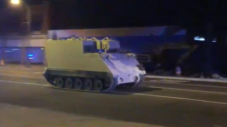 ΗΠΑ: Τρελή καταδίωξη τεθωρακισμένου... βγαλμένη από video game (ΒΙΝΤΕΟ)