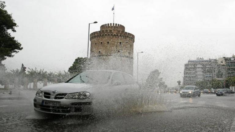 Θεσσαλονίκη: Βροχές, καταιγίδες και χαλαζοπτώσεις μέχρι την Παρασκευή 