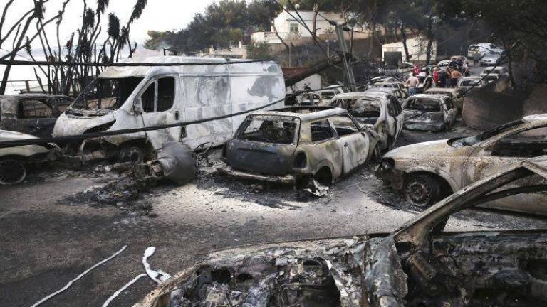 Μάτι: Εικόνες Αποκάλυψης μετά τη φωτιά 