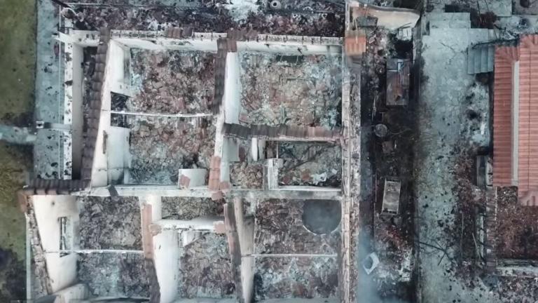 Μάτι Αττικής: Συγκλονιστικό βίντεο από Drone 