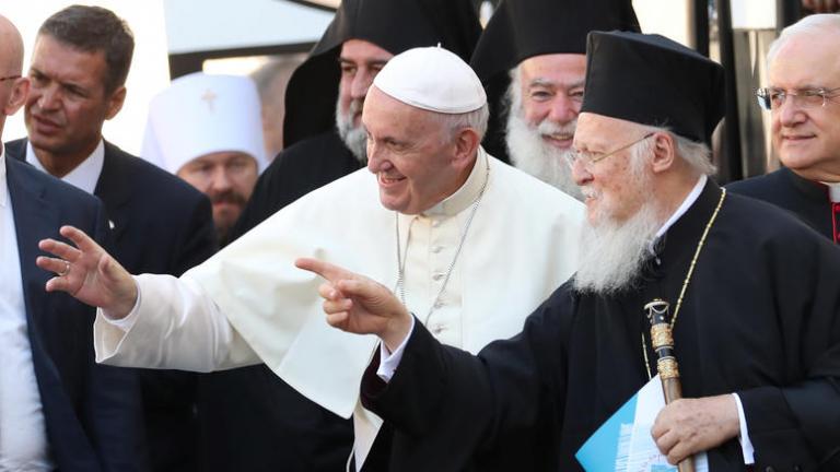 Έκκληση Βαρθολομαίου και Φραγκίσκου για τους μεταναστες: «Είμαστε κοντά σας»