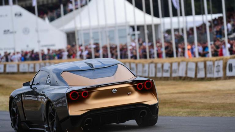 Το Nissan GT-R50 από την Italdesign, στο Φεστιβάλ Ταχύτητας του Goodwood