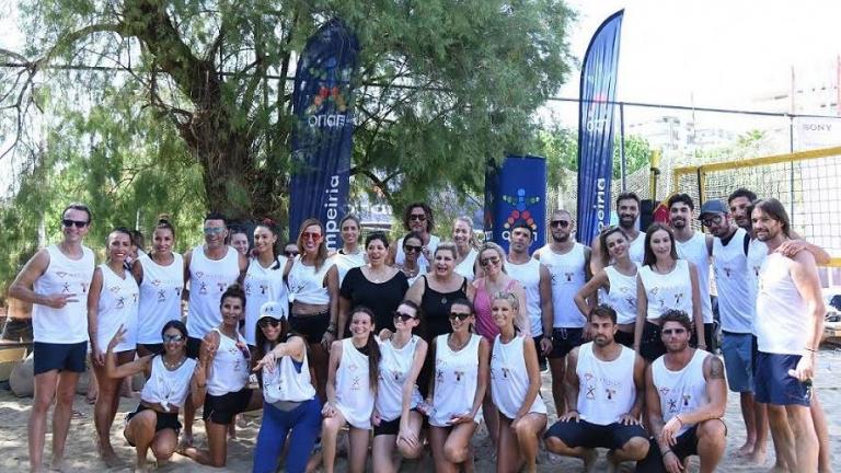 Βeach volley “Sugar & Spike”: Ένας αγώνας για καλό σκοπό με χρώμα και παιχνίδι από τον ΟΠΑΠ 