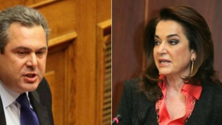 Σκληρό tweet από τον Πάνο Καμμένο με στόχο την Ντόρα Μπακογιάννη που φέρεται ότι θα παραβρεθεί στην ορκωμοσία Ερντογάν: «Πάει να υποβάλει τα σέβη της στον Σουλτάνο» 