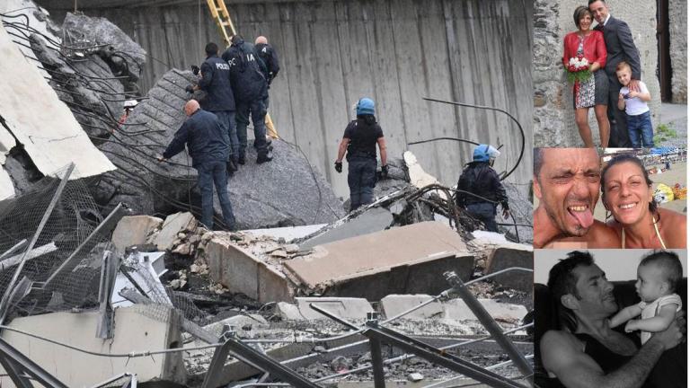 Γένοβα: Τα θύματα της τραγωδίας - Άνθρωποι που πήγαιναν στη δουλειά τους - Συγκλονίζουν οι ιστορίες τους (ΦΩΤΟ)