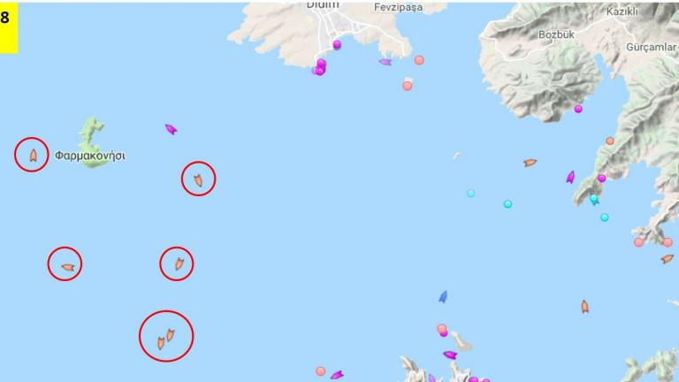 Ο τουρκικός ναυτικός αποκλεισμός με ψαροκάϊκα συνεχίζεται! - Τι γίνεται στο Φαρμακονήσι