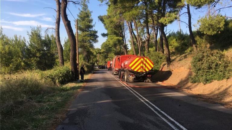  Υπό μερικό έλεγχο η πυρκαγιά σε δασική έκταση δίπλα στη λίμνη Μαραθώνα (ΦΩΤΟ-ΒΙΝΤΕΟ)