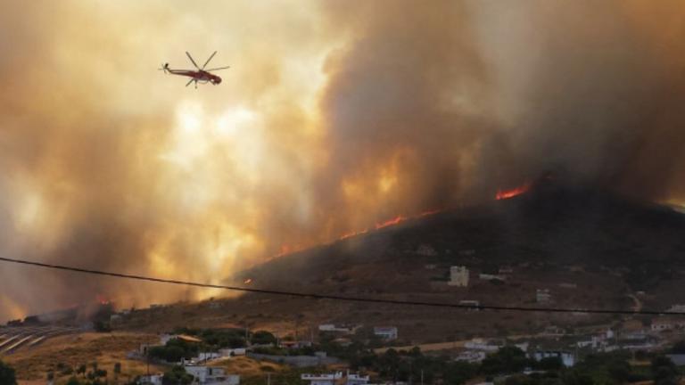 Υπό έλεγχο τέθηκε η πυρκαγιά στην Κερατέα