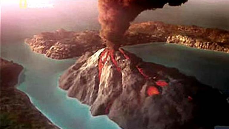 Νέα στοιχεία για την έκρηξη του ηφαιστείου της Σαντορίνης 