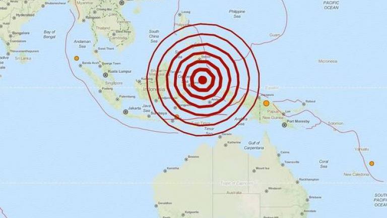 Ήρθη η προειδοποίηση για τσουνάμι, μετά τον ισχυρό σεισμό των 7 Ρίχτερ στην Ινδονησία
