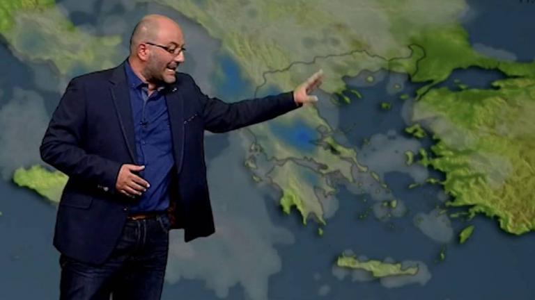 Σάκης Αρναούτογλου: Σε ποιες περιοχές θα βρέξει σήμερα 