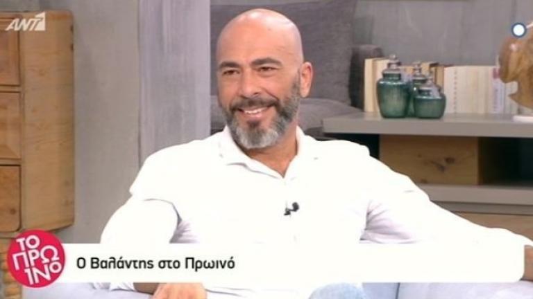 Βαλάντης: Διαγνώστηκα με όγκο στον νεφρό