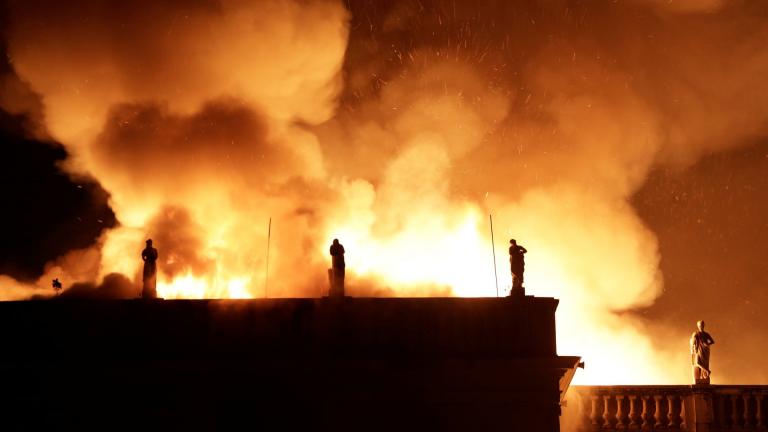 Πυρκαγιά κατέστρεψε το Εθνικό Μουσείο στο Ρίο ντε Ζανέιρο