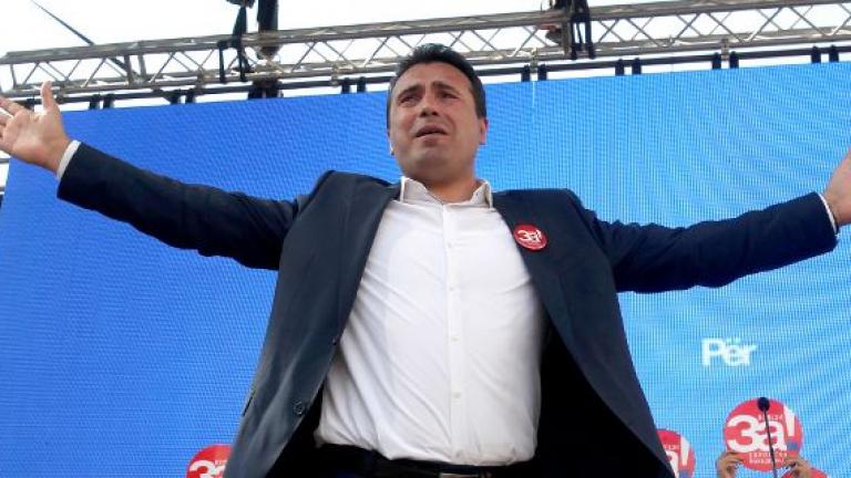 Δεν προτίθεται να πάει σε εκλογές ξεκαθάρισε ο Ζόραν Ζάεφ στις πρώτες δηλώσεις του μετά το κλείσιμο των καλπών στην ΠΓΔΜ