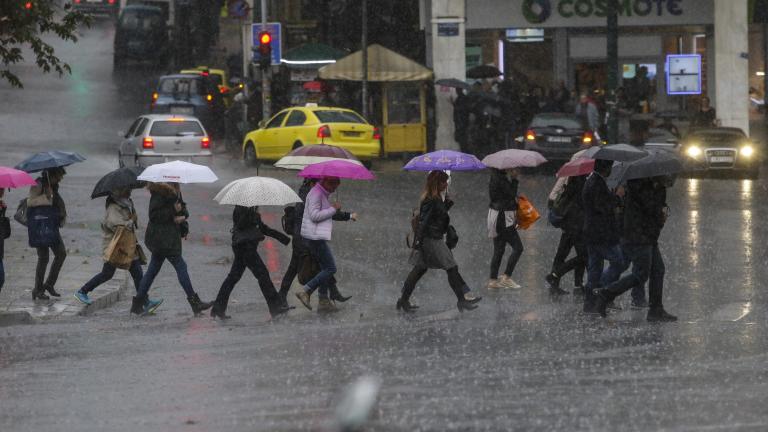 ΚΑΙΡΟΣ 28/9/2018: Βροχές, καταιγίδες και ισχυροί άνεμοι