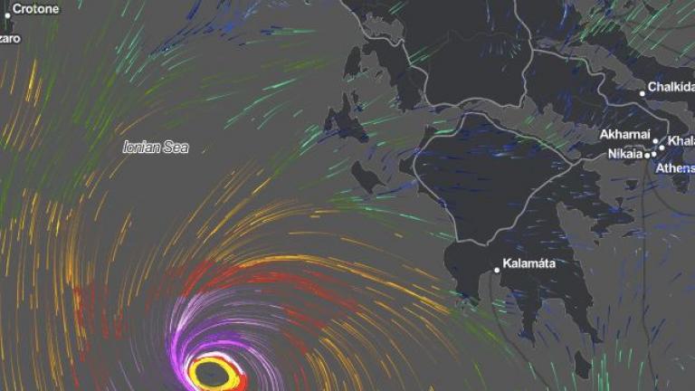 Αστεροσκοπείο: Πιθανότητα για μεσογειακό κυκλώνα στο νότιο Ιόνιο την Παρασκευή - Συνεχίζεται ο «Ξενοφών» 