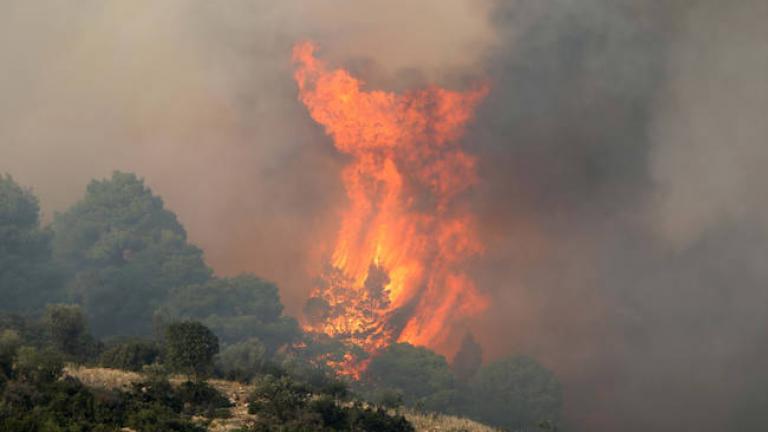 Πυρκαγιά στη Σάρτη: Κάηκαν 7.000 στρέμματα 
