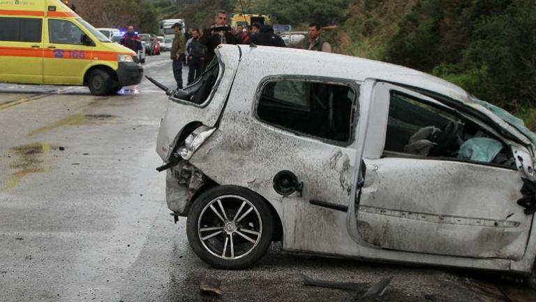 Λαμία: Ένας νεκρός και δυο τραυματίες στην Εθνική οδό Λαμίας Αθηνων	