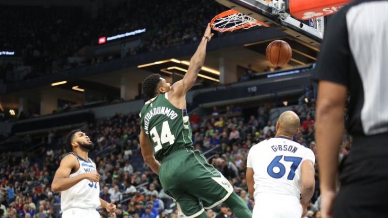 NBA: Συνεχίζουν απτόητοι οι Bucks, double-double o Γιάννης (ΒΙΝΤΕΟ)
