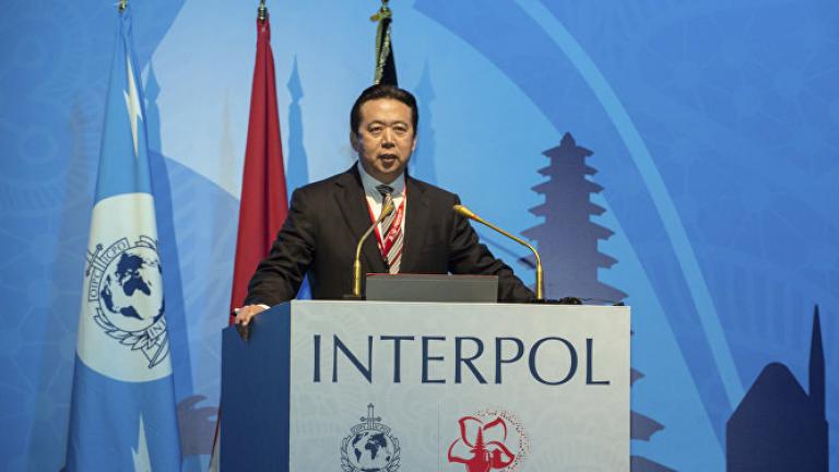 Η Interpol ζήτησε επισήμως στοιχεία από την Κίνα για την εξαφάνιση του Προέδρου της
