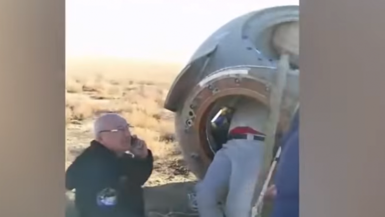 Βίντεο ντοκουμέντο από την  διάσωση των δύο αστροναυτών από το ρωσικό διαστημόπλοιο Σογιούζ ήρθε στην δημοσιότητα