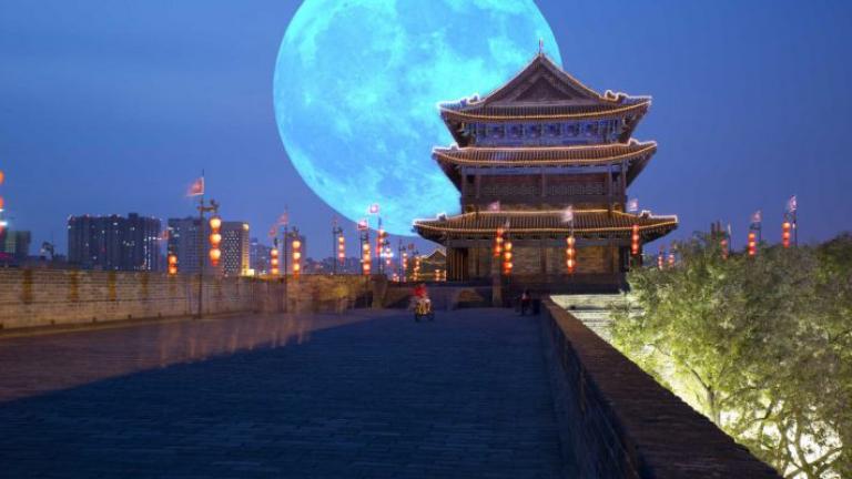Το Πεκίνο θέλει να θέσει σε τροχιά μια τεχνητή Σελήνη για να φωτίζει τη Γη 