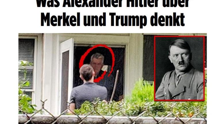 Bild: Συνέντευξη με τον δισέγγονο του Χίτλερ, που ζει στις ΗΠΑ και δηλώνει θαυμαστής της Μέρκελ και πολέμιος του Τραμπ