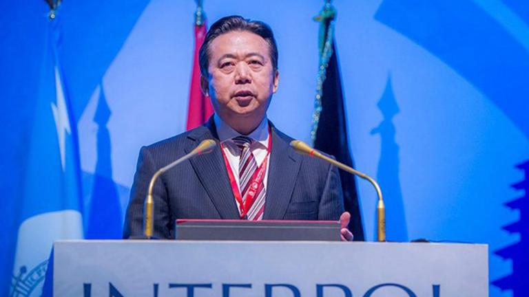 Ο πρώην πρόεδρος της Ιντερπόλ "δωροδοκήθηκε", σύμφωνα με το Πεκίνο