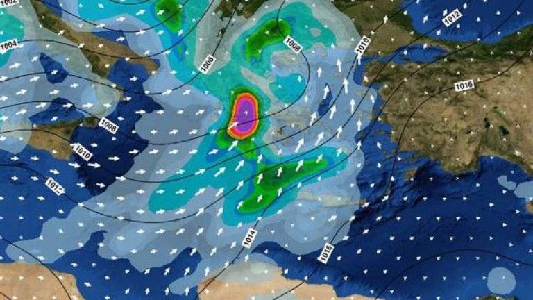 Αλλάζει δραματικά από την Κυριακή ο καιρός-Βροχές, καταιγίδες και χαλαζοπτώσεις και μετά αλλαγή με βοριάδες και κρύο-Αναλυτική πρόγνωση