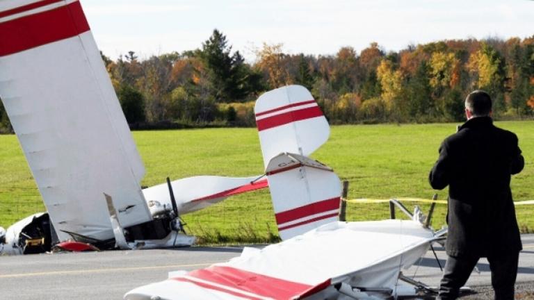 Στον αέρα συγκρούστηκαν δύο αεροσκάφη κοντά στην πρωτεύουσα του Καναδά, Οττάβα