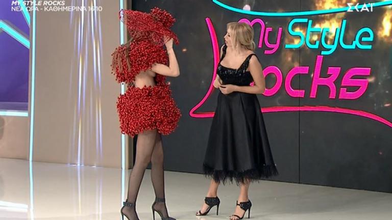 My Style Rocks: Νέο... σέξι ατύχημα για την Μαρία Λέκα (ΒΙΝΤΕΟ)