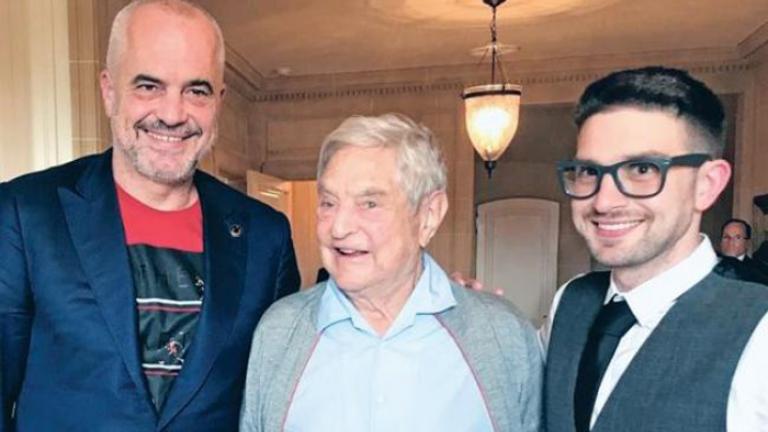 Τι ετοιμάζουν στα Βαλκάνια; Αλβανικά ΜΜΕ: Ο Έντι Ράμα συναντήθηκε με τον «πνευματικό του πατέρα» Τζορτζ Σόρος