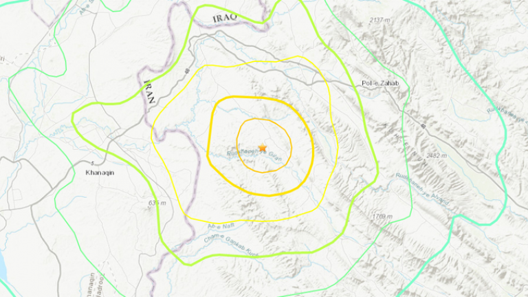 Τουλάχιστον 115 άνθρωποι τραυματίστηκαν από τον μεγάλο σεισμό των 6,4 βαθμών της κλίμακας Ρίχτερ στα σύνορα Ιράν - Ιράκ