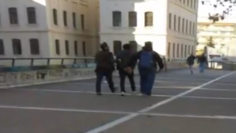 Πώς οι αστυνομικοί μπήκαν στο ΑΠΘ-Το αποκλειστικό βίντεο που προβλήθηκε στο Open Tv