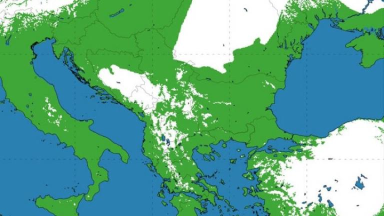 To 8% της Ελλάδας ήταν καλυμμένο από χιόνι στις 26/12 
