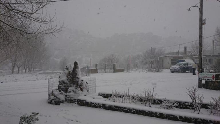 Χιόνισε στην Κρήτη 