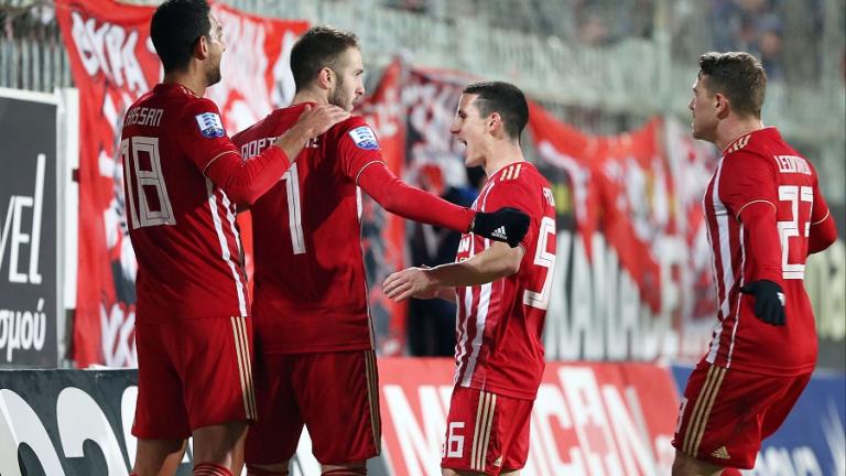 Αστέρας Τρίπολης-Ολυμπιακός 0-2: Με οδηγούς Φορτούνη & Λάζαρο!