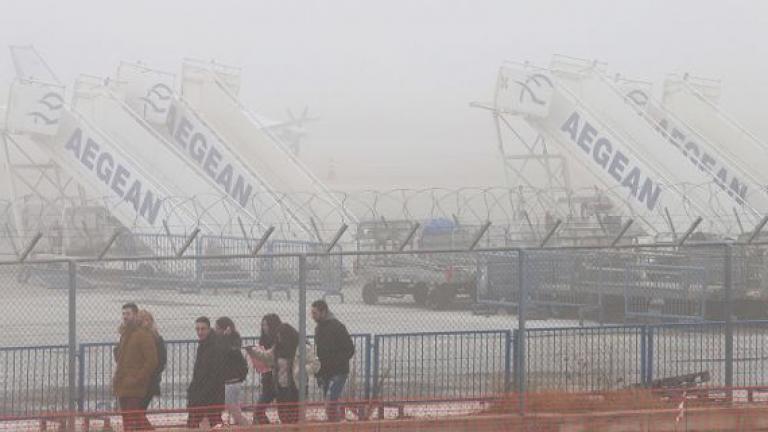 Ακυρώσεις πτήσεων στο αεροδρόμιο «Μακεδονία» 