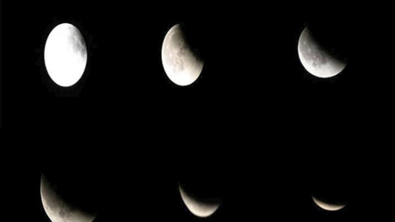 Η πρώτη πανσέληνος του έτους συνδυάσθηκε με μια ολική έκλειψη Σελήνης