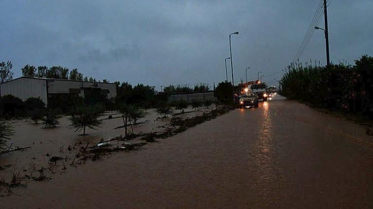 Έντονα πλημμυρικά φαινόμενα σε περιοχές της Ανατολικής Μακεδονίας και της Ξάνθης