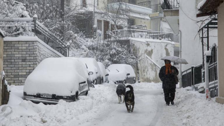 Πάνω από το 60% της Ελλάδας καλύφθηκε με χιόνι από τις συνεχόμενες κακοκαιρίες