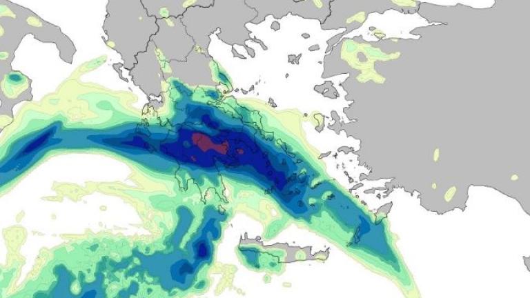 Έρχεται μεγάλη κακοκαιρία -  Αεροχείμαρροι πάνω από την Ελλάδα 