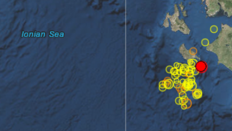 Σεισμός τώρα:Ισχυρή σεισμική δόνηση στην Ζάκυνθο